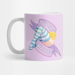 Thick Thighs Save Lives Mug